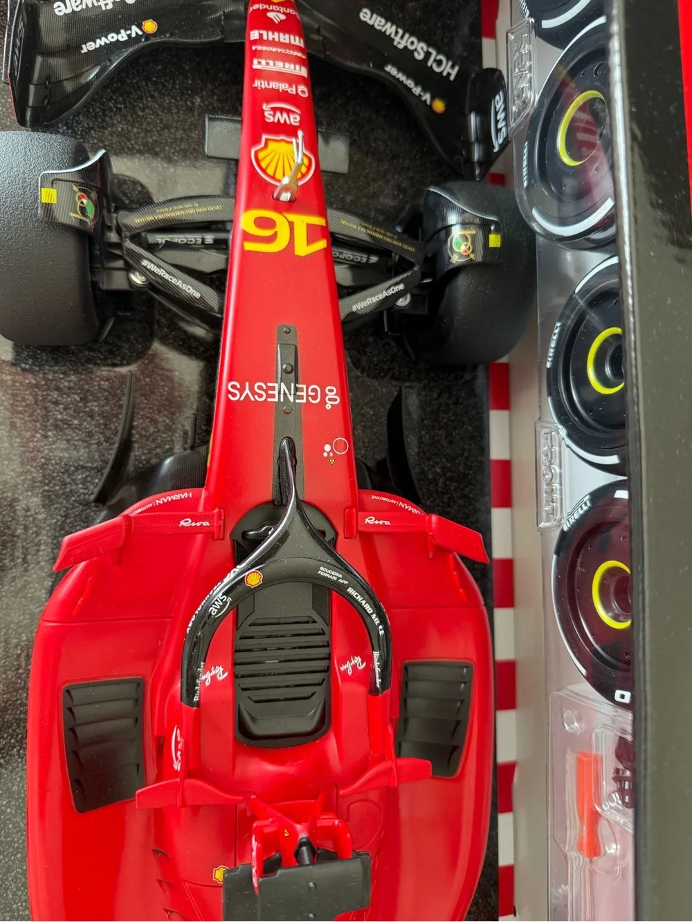 Red Ferrari-Style Formula Racing Car Toy - Kids Vehicles